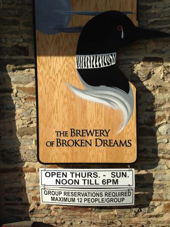 Image result for The Brewery of Broken Dreams 8319 Pleasant Valley Rd Hammondsport, NY 14840